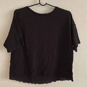 2/$20 oversized knit short sleeve t shirt